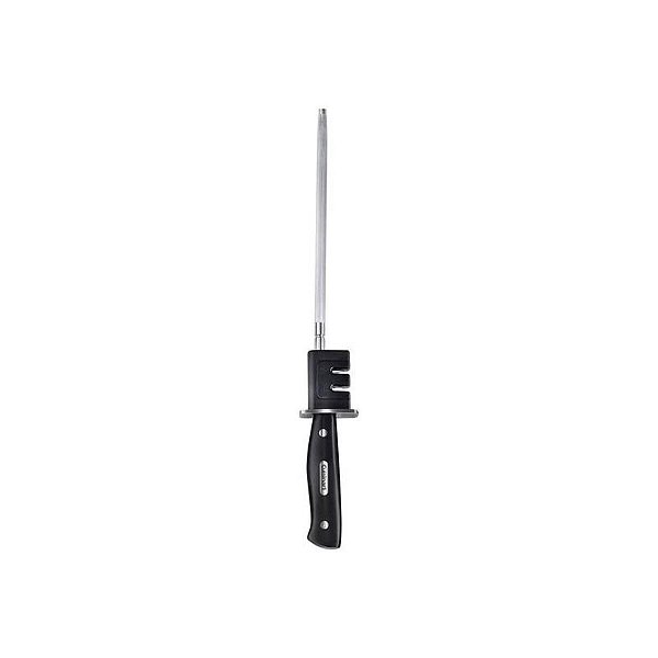 Afia Facilmente Com Afiador Triplo Rebite Cuisinart 23Cm - Preto