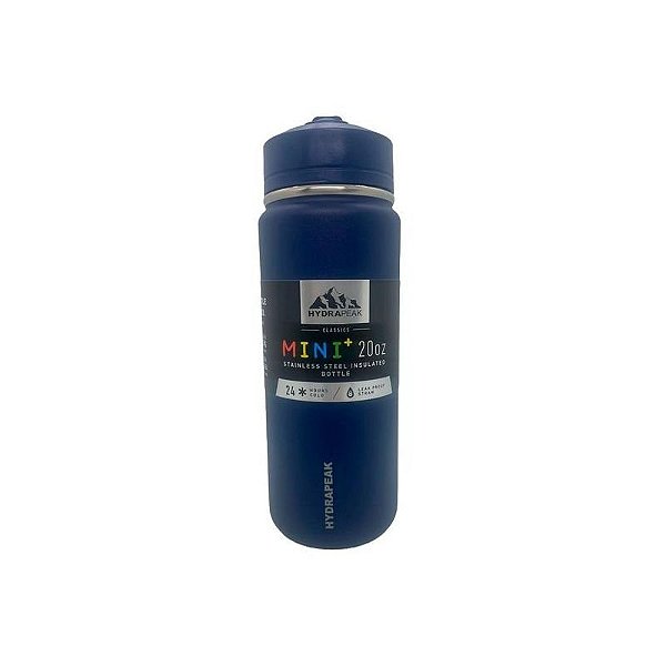Garrafa Térmica Hydrapeak Hp-Mini20 600Ml - Azul Marinho