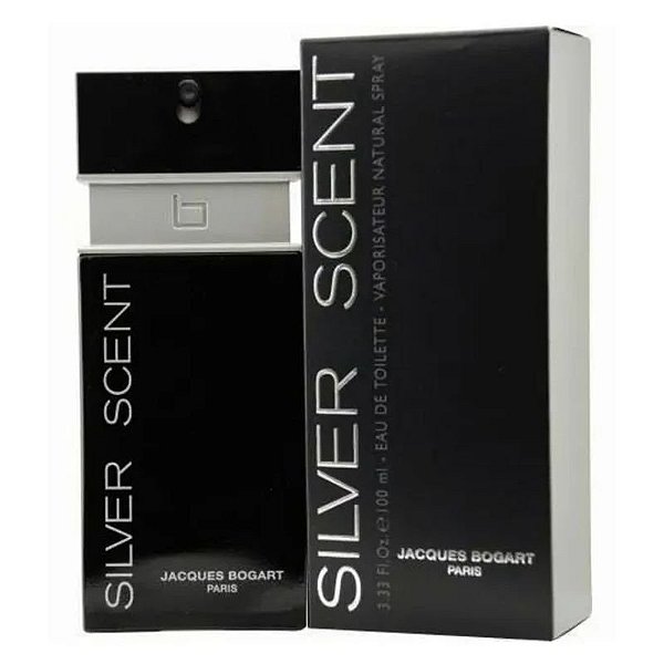 Perfume Masculino Jacques Bogart Silver Scent Eau de Toilette 100mL