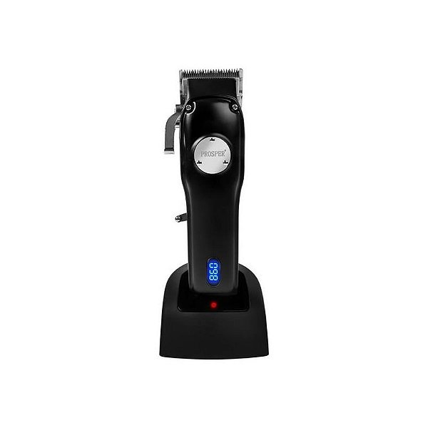 Aparador de Cabelo Elétrico Prosper P-1907 – Recarregável 10W – Cor Preta