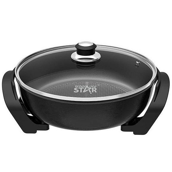 Grelhador Elétrico Winningstar ST-9675 1500W 220V - Potência e Performance para Churrasco Perfeito
