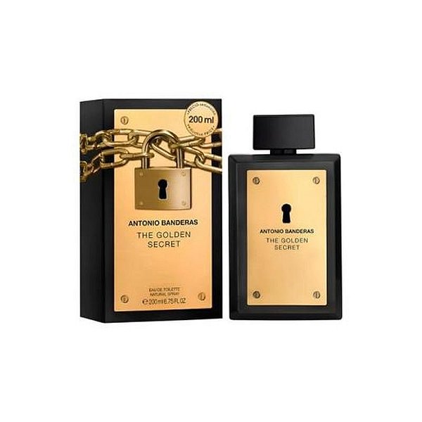 Perfume Masculino Antonio Banderas The Golden Secret 200ML Eau de Toilette