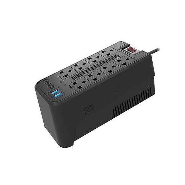 Estabilizador Forza FVR-1222USB com Regulador de Tensão e Saída USB