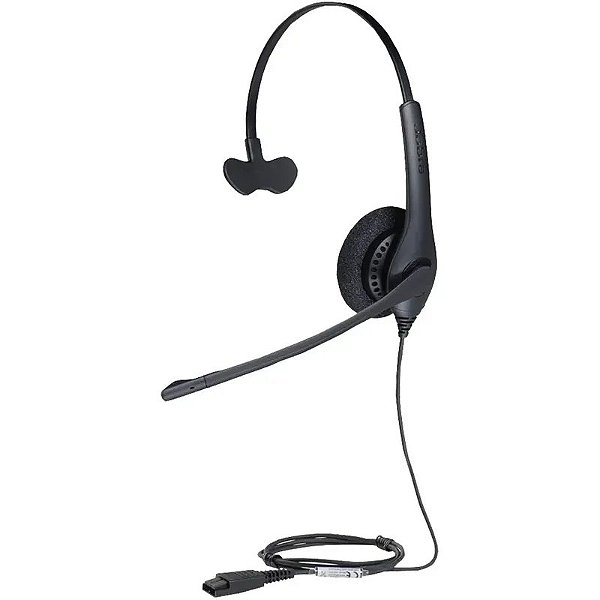 Fone de Ouvido Mono Jabra GN Biz 1100 QD com Cancelamento de Ruído - Preto