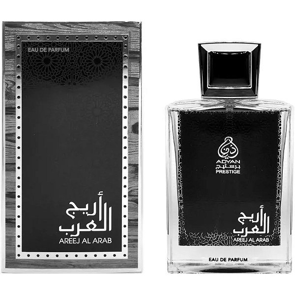 Perfume Areej Al Arab Adyan EDP 100mL - Fragrance Masculina para Elegância Diária