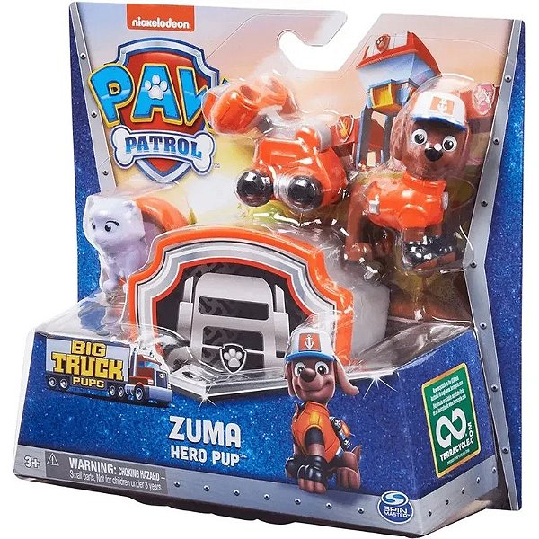 Caminhão Grande dos Filhotes de Paw Patrol - Zuma - Spin Master - 6065384
