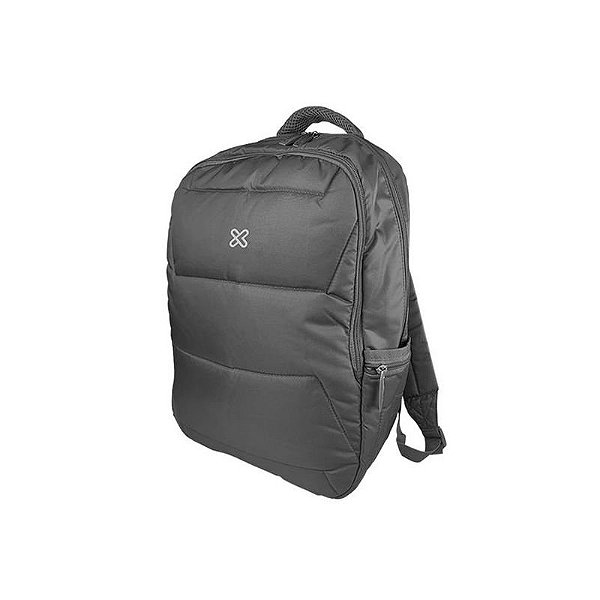 Mochila Escolar Klip KNB-426GR - Cinza e Moderna para Estudantes