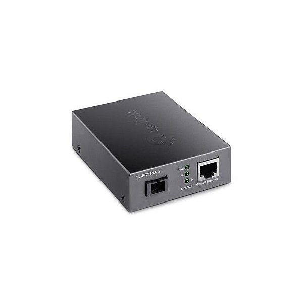 Conversor de Mídia TP-Link TL-FC311A-20 - 1000Mbps - Cor Cinza
