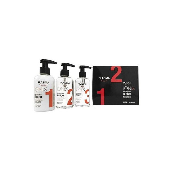 Kit de Tratamento Capilar Plasma Ionix 200ML - Efeito Revitalizante X3