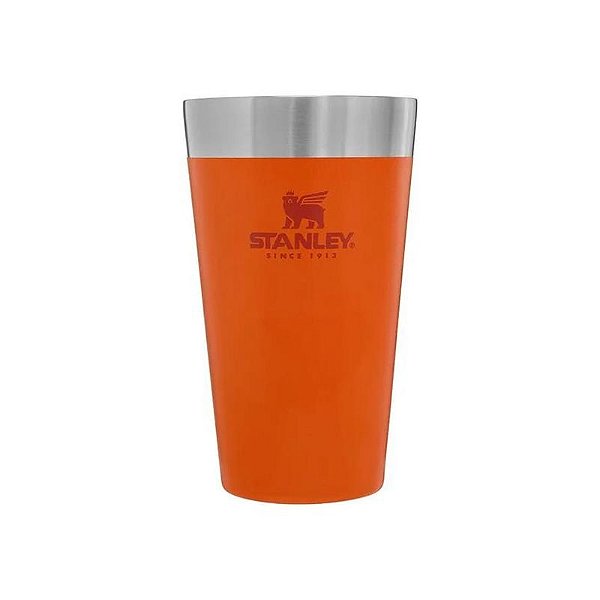 Copo Térmico Stanley Pint Beer Stacking 473ml - Laranja