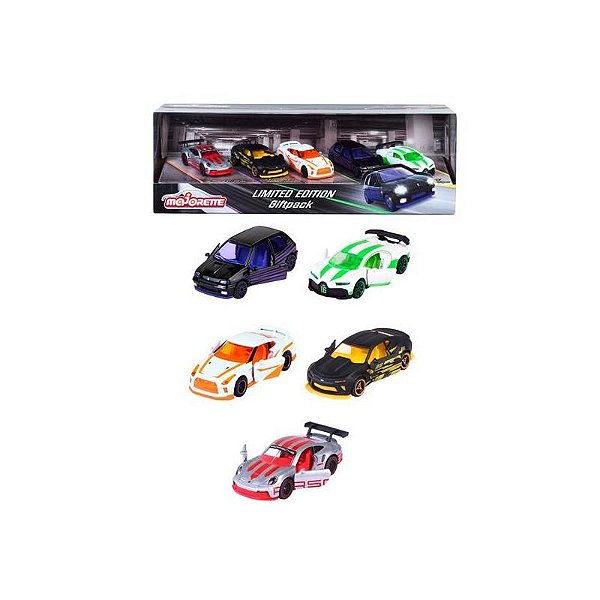Pacote de Presentes Majorette Edição Limitada S10 - 5 Peças