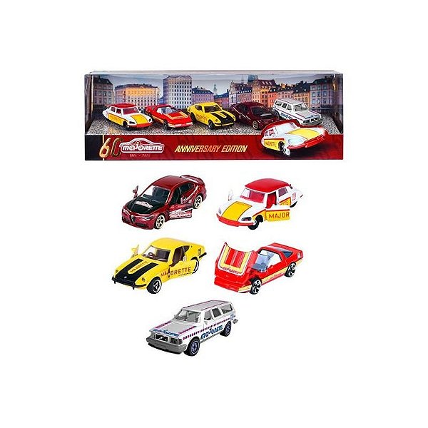Conjunto de Presentes Majorette Edição Aniversário - 5 Peças
