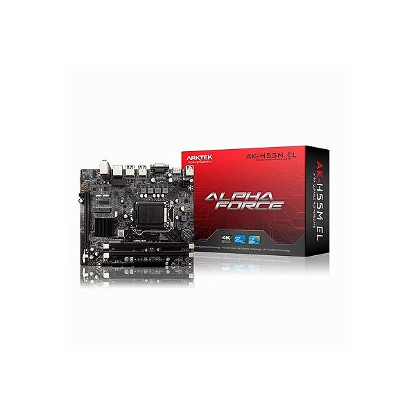 Placa Mãe 1156 Arktek Ak H55M El Ddr3 Vga Hdmi