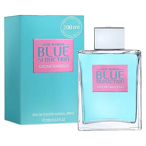 Perfume Feminino Antonio Banderas Blue Seduction 200mL EDT