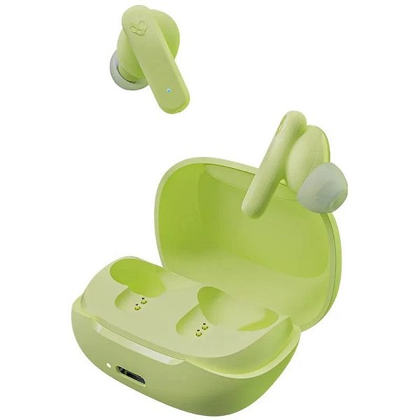 Fone de Ouvido Sem Fio Skullcandy Smokin' Buds S2TAW-R954 - Cor Matcha