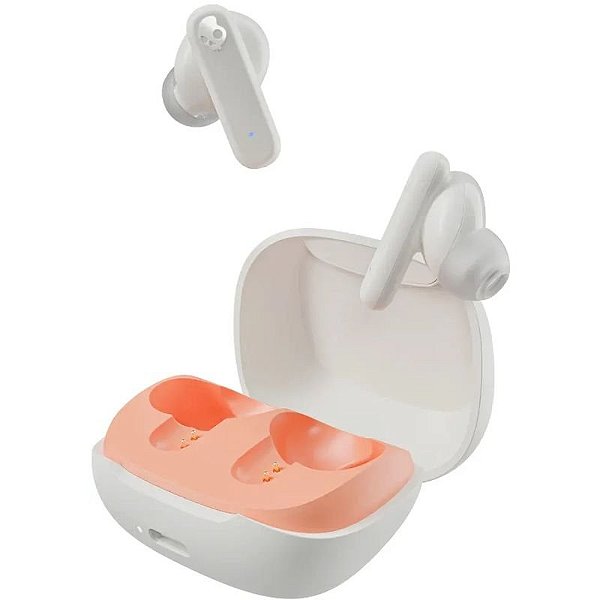 Auriculares Sem Fio Skullcandy Smokin' Buds S2TAW-S951 - Cor Bone