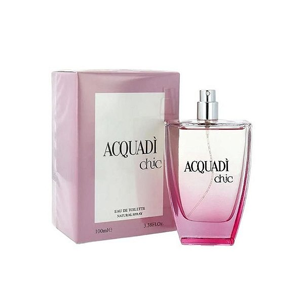Perfume Feminino Acquadi Chic Eau de Toilette 100ml - Elegância e Frescor