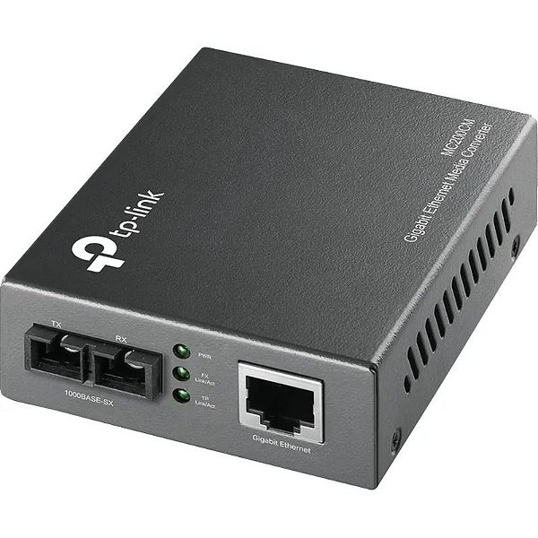 Conversor de Fibra TP-Link MC200CM Gigabit Multi-modo Digital