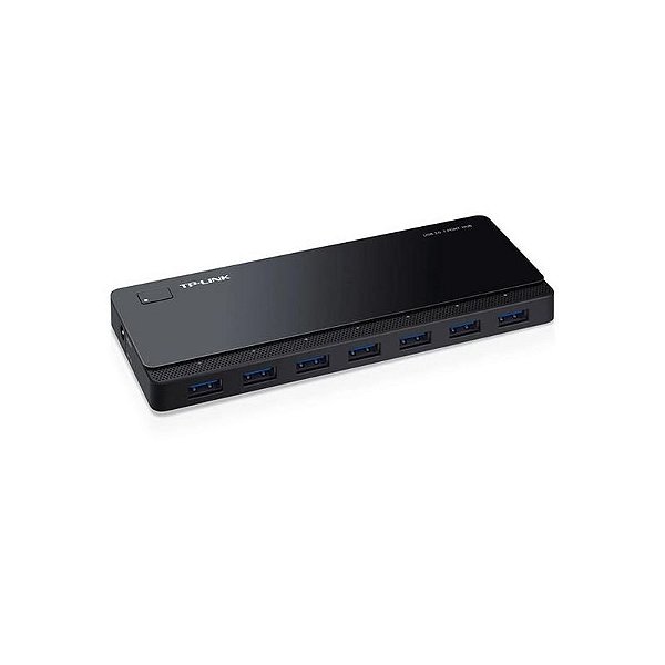 Hub USB 3.0 TP-Link UH700 com 7 Portas - Conectividade Rápida e Eficiente - Preto