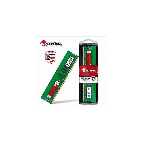 Memória Ddr4 16Gb 2666Mhz Keepdata Kd26N19/16G.