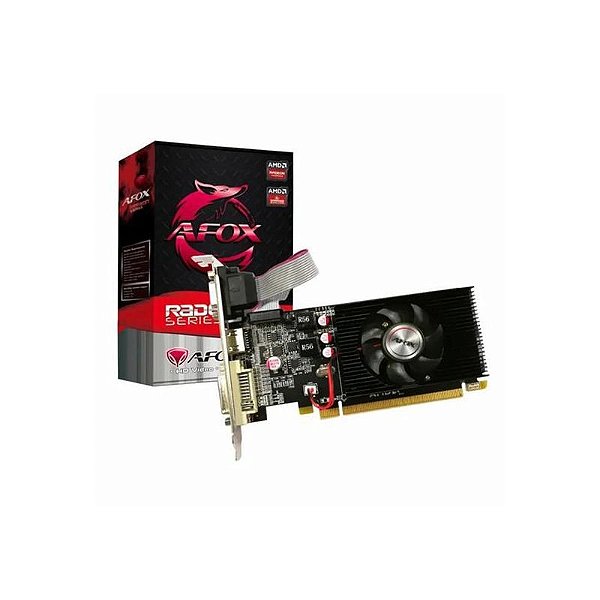 Placa de Vídeo Afox Radeon HD 6450 1GB DDR3 - Desempenho e Confiabilidade Superior