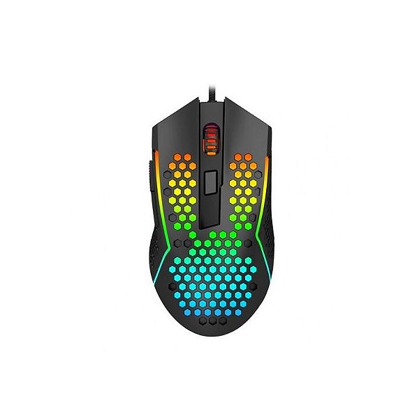 Mouse Gamer Redragon M987-K RGB Preto - Alta Precisão e Iluminação Personalizável