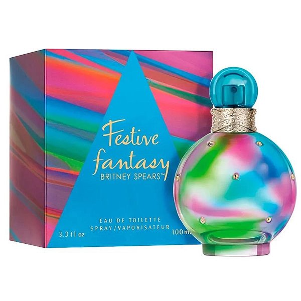 Perfume Festive Fantasy Britney Spears EDT 100mL - Feminino