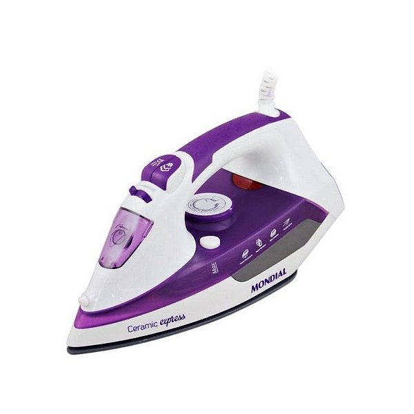Ferro de Passar a Vapor Ceramic Express Mondial F 40 110V
