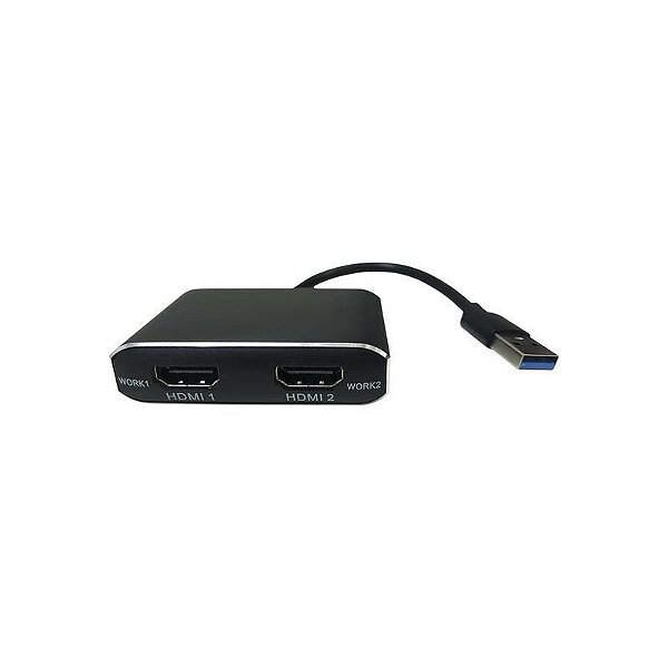 Adaptador USB 3.0 para HDMI - Conector Preto