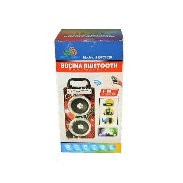 Alto-Falante Bluetooth Recarregável 1200Mah