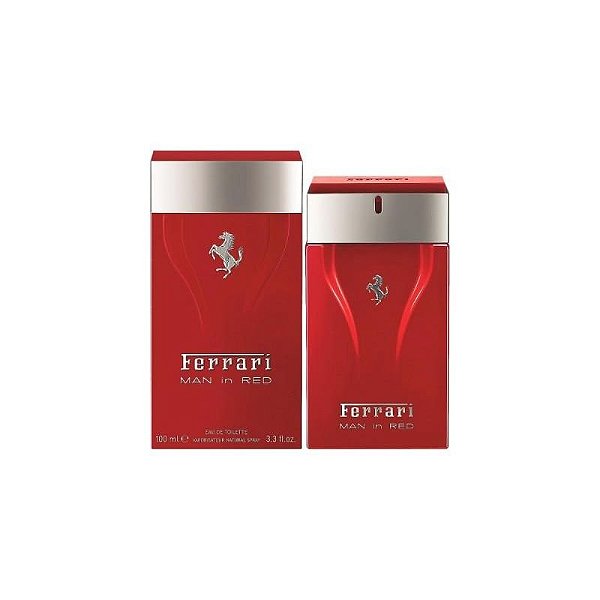 Perfume Ferrari Man In Red Eau De Toilette Masculino 100Ml