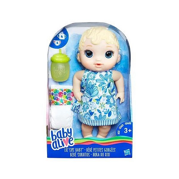 Boneca Bebê Hora do Xixi Loira - Hasbro E0385