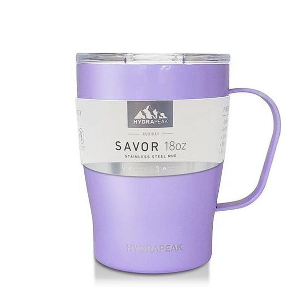Caneca Garrafa Térmica Copo Térmico Hp Savor 18 Lilac 532Ml Lila