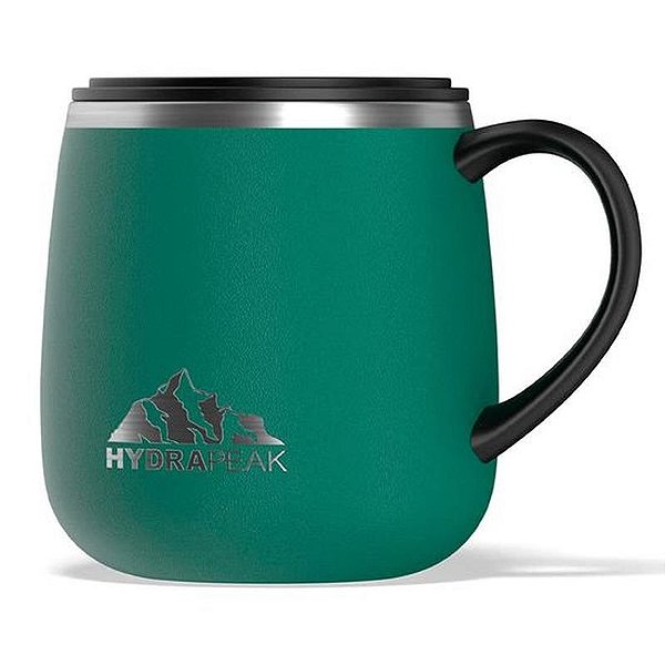 Caneca Térmica Portátil Hydrapeak - 414Ml - Verde Floresta