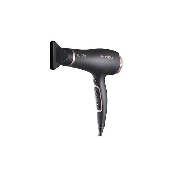 Secador de Cabelo Mondial SC 37 Preto Rosa 220V