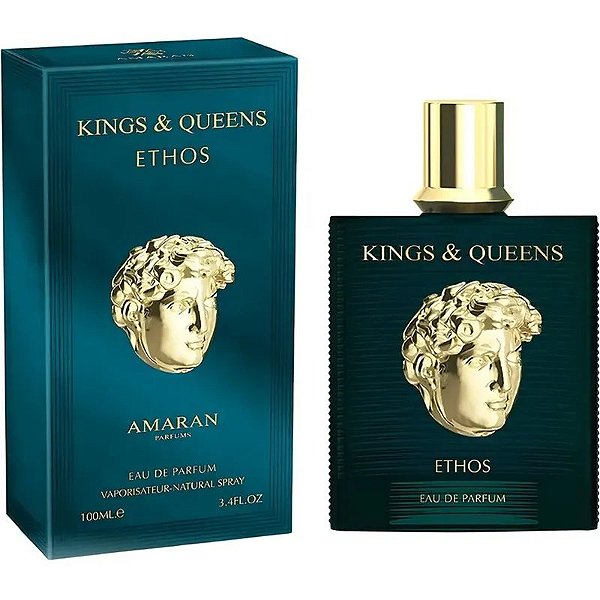 Perfume Masculino Amaran Kings & Queens Ethos EDP 100mL