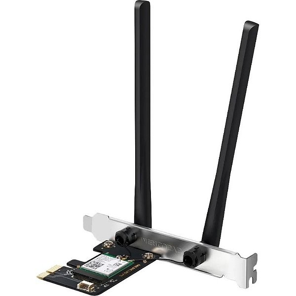 Adaptador WiFi 6 PCI-E Mercusys AX3000 com Bluetooth MA80XE