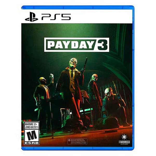 Jogo Payday 3 para PlayStation 5 - Ação e Estratégia em Cooperação