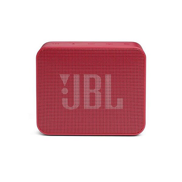 Caixa de Som Bluetooth JBL Go Essential à Prova d'Água - Vermelho - 3.1W