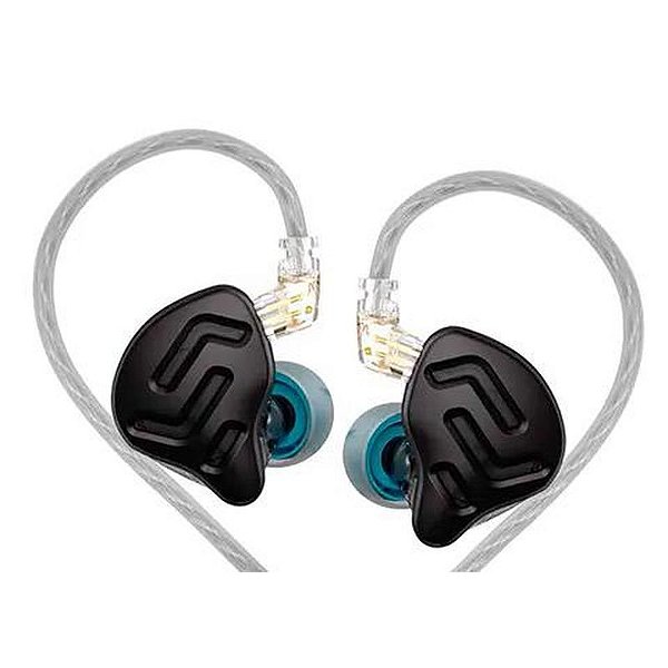 Fone de Ouvido In-Ear KZ Zna com Microfone - Preto