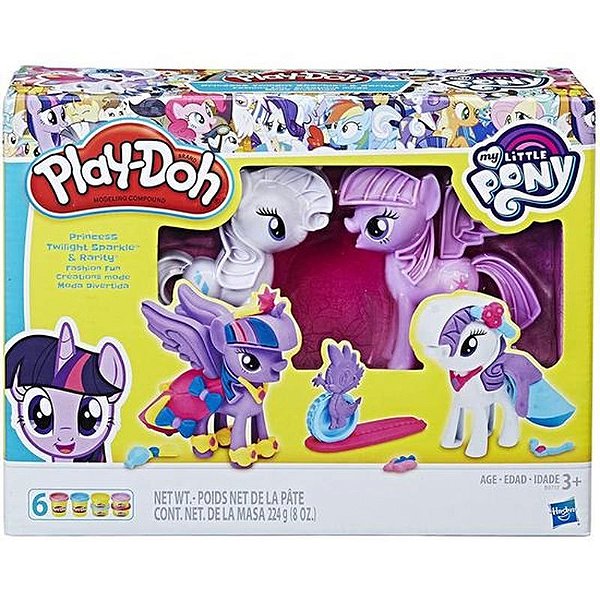 Brinquedo Hasbro Play-Doh B9717 Rarity Fashion - Diversão Criativa para Crianças