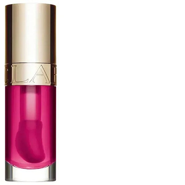Óleo Labial Hidratante Clarins - Batom Líquido 02 Framboesa - 7Ml