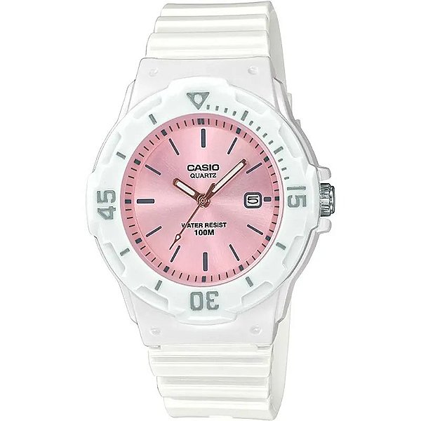 Relógio Casio Feminino Analógico LRW-200H-4E3VDF - Elegância e Precisão Sem Estojo