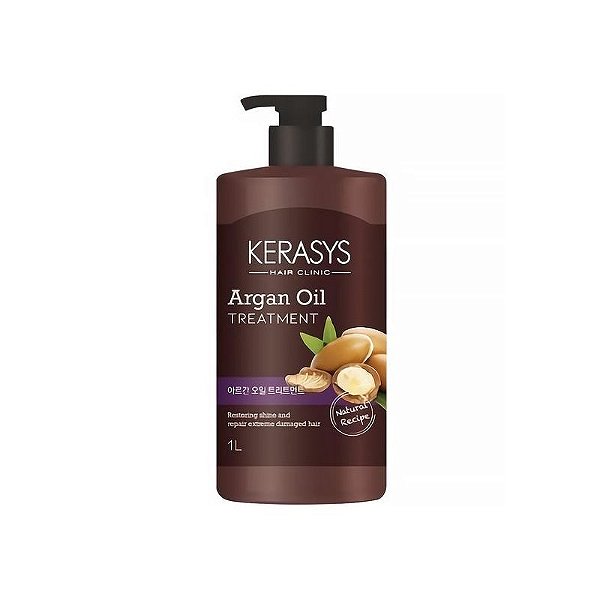 Solução Capilar Kerasys Óleo de Argan - 1 Litro para Hidratação e Brilho