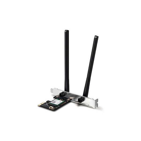 Adaptador Wi-Fi 6 Mercusys MA80XE AX3000 Dual Band para PC - Cor Preta