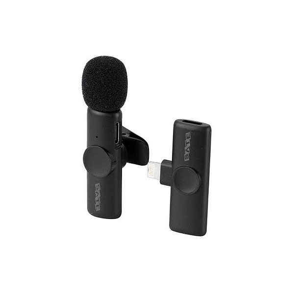 Microfone Sem Fio A-MK132 Satellite com Conexão Lightning - Preto