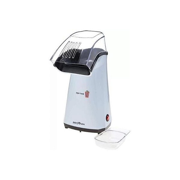 Máquina de Pipoca Britânia Pop Time 220V - Branca