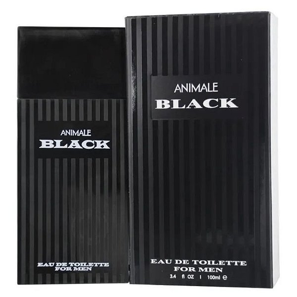 Perfume Animale Black Eau de Toilette 100mL - Masculino Elegante e Marcante