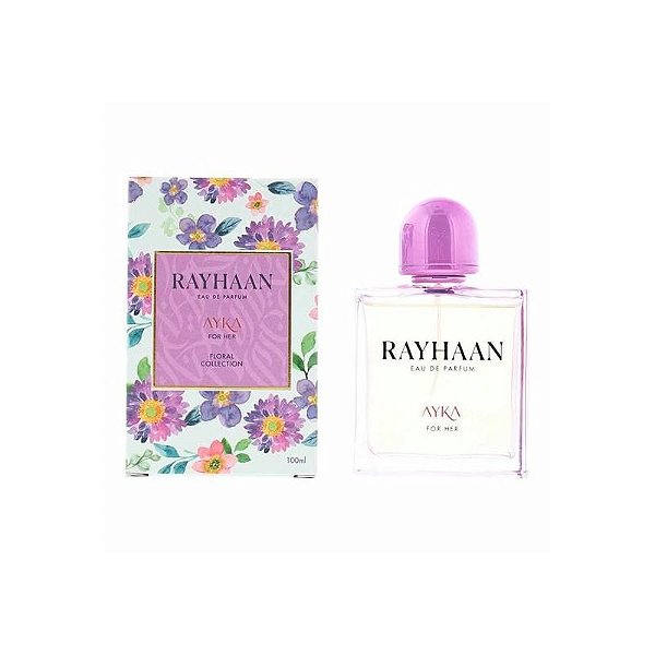 Perfume Ayka Rayhaan Pour Femme 100ML - Eau de Parfum Elegante e Sofisticado