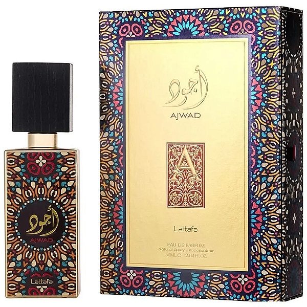 Perfume Lattafa Ajwad EDP 60mL - unissexo